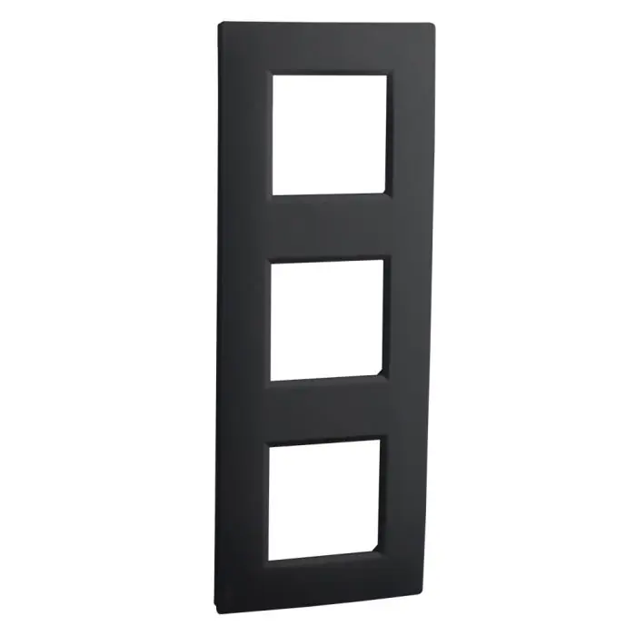 Commande En Gros Plaque triple poste anthracite - Noane - IICSEN