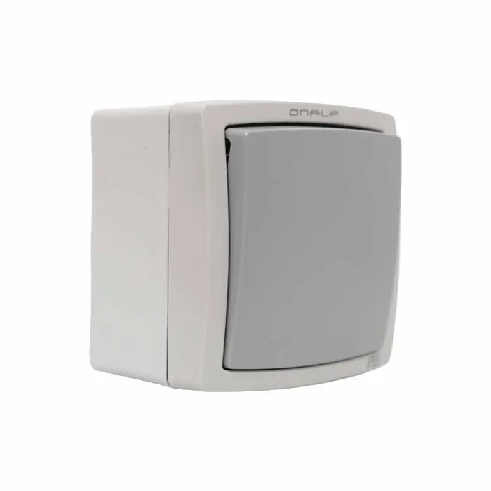 Va et vient ou interrupteur IP55 NF – ONALP – IICSEN Nouvelle Collection