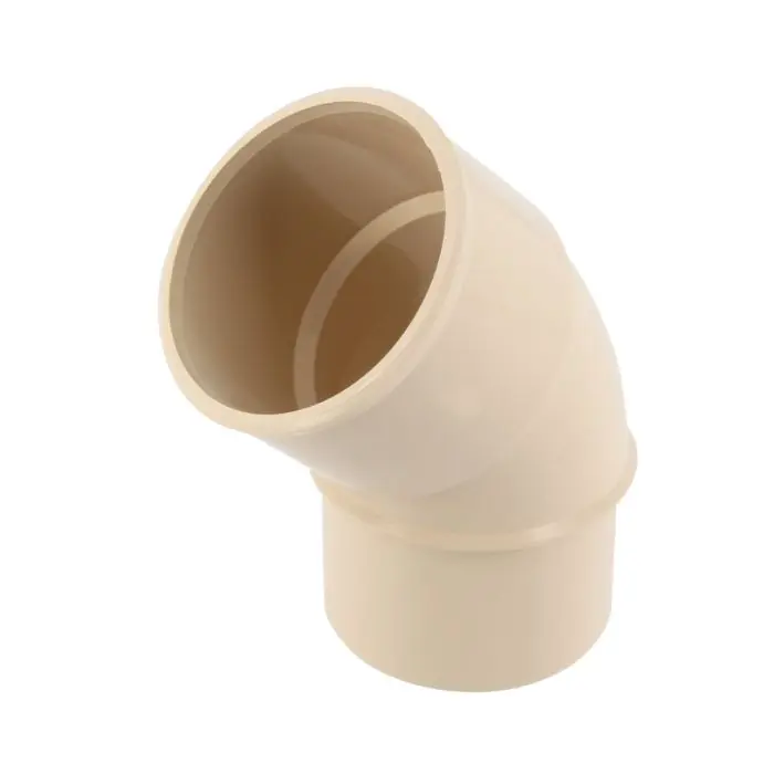 Coude mâle-femelle 45° - Sable - pour tube Nicoll Ø50 Prix Bas