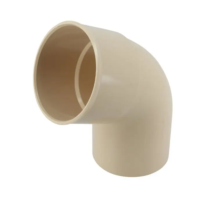 Coude mâle-femelle 67°30° - Sable - pour tube Nicoll Ø80 Promotion