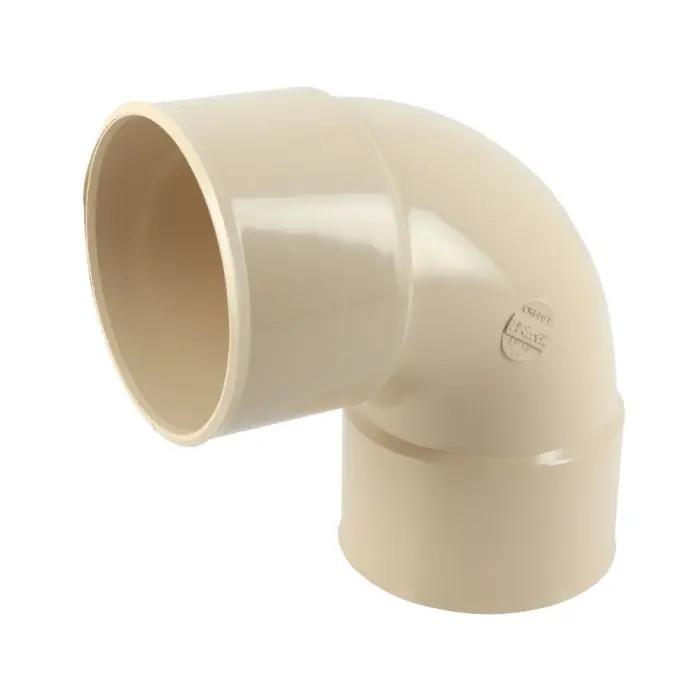 Nouveauté Coude femelle-femelle 87°30 - Sable - pour tube Nicoll Ø80