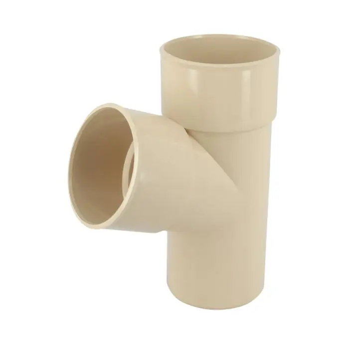 Culotte mâle-femelle 67°30 - Sable - pour tube Nicoll Ø80 Prix Promo