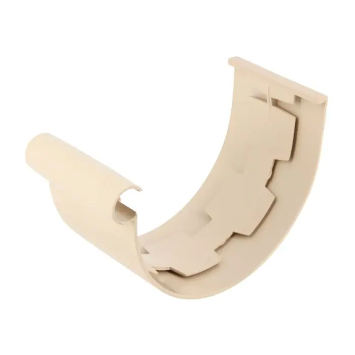 Jonction à coller - Sable - pour gouttière PVC demi-ronde de 25 - Nicoll Offre Du Jour