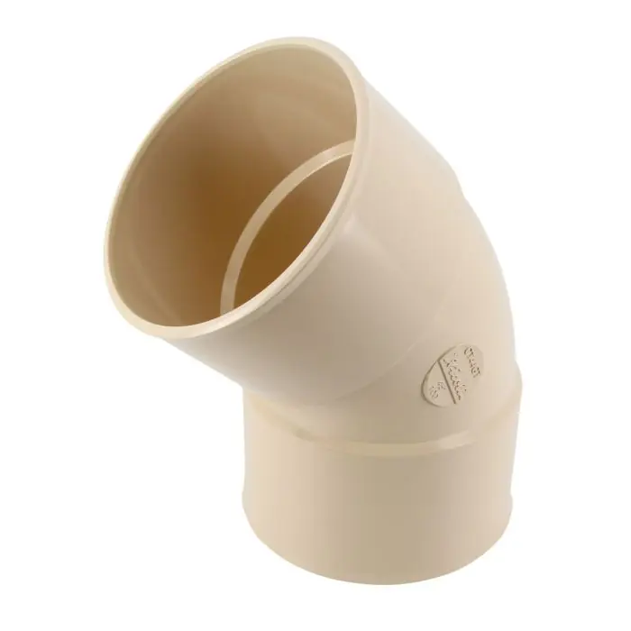 Coude femelle-femelle 45° - Sable - pour tube Nicoll Ø100 Produit De Marque
