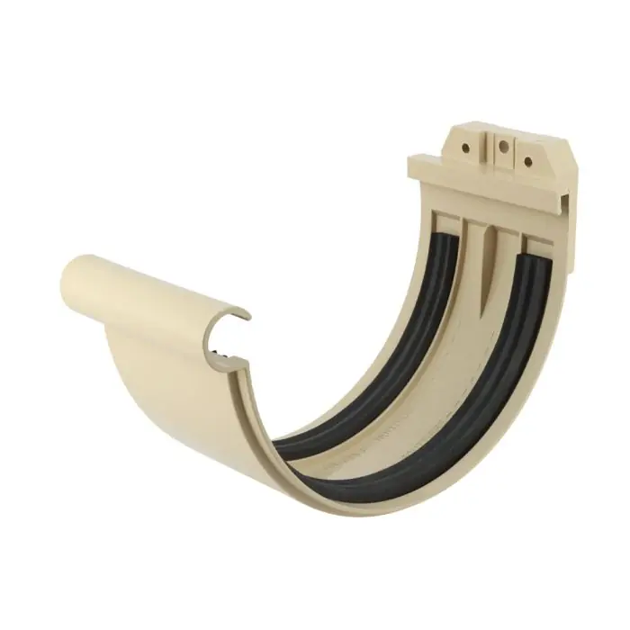 Jonction à joint – Sable – pour gouttière PVC demi-ronde de 33 – Nicoll Populaire