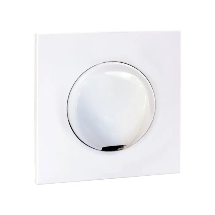 Sortie de câble IP21 20A complet avec griffes et plaque - SQUARE EASY blanc - Eur‘Ohm Vente Flash