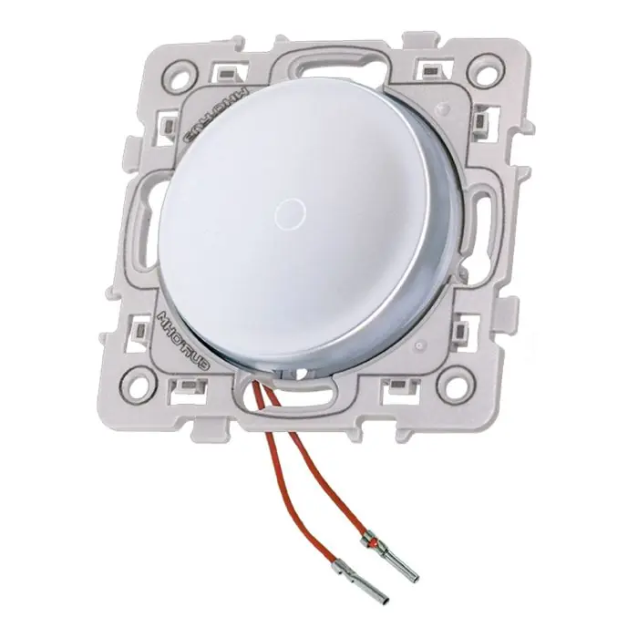 Va et vient lumineux ou témoin – SQUARE Silver – Eur‘Ohm Meilleur Prix