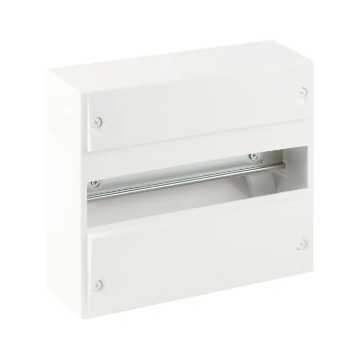 Vente Flash Coffret d‘intérieur 13 modules – 1 rangée – avec bornier Phase, Neutre, Terre – 230x250x90mm – Eur‘Ohm