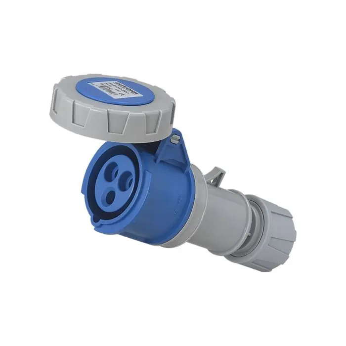 Prise industrielle mobile droite IP67 - 2P+T - 16A - 230V AC - Eur‘Ohm Seulement Aujourd'hui