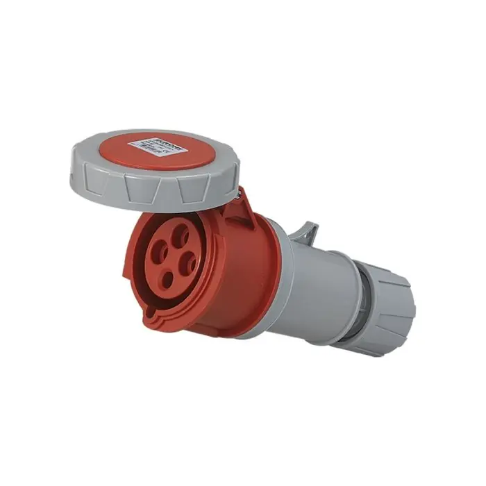 Satisfait Ou Remboursé Prise industrielle mobile droite IP67 - 3P+T - 32A - 400V AC - Eur‘Ohm
