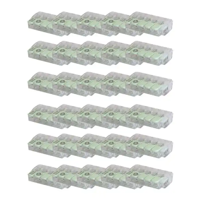 Meilleur Choix Boîte de 30 bornes à levier 5P pour fils de section 0,35 - 2,5 mm² - Eur‘Ohm
