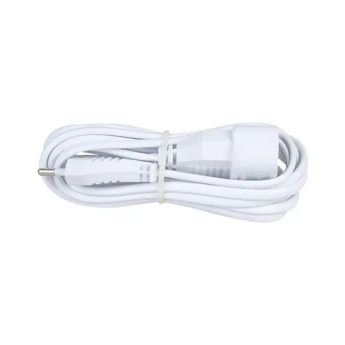 Rallonge 6 A - 2 m - blanc - Eur‘Ohm Populaire
