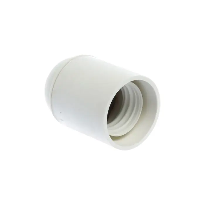 Douille E 27 simple bague - blanche - Eur‘Ohm Offre Exclusive