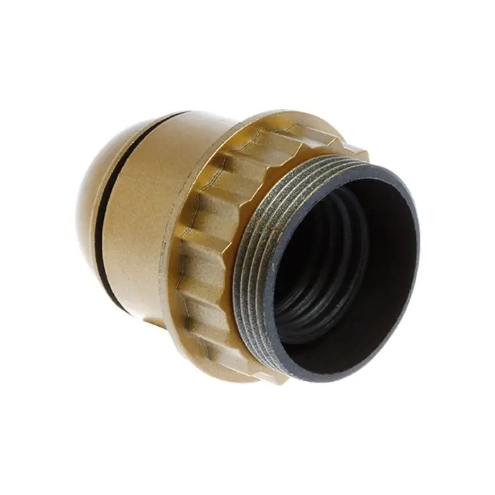 Douille E 27 double bague or - Eur‘Ohm Prix Promo