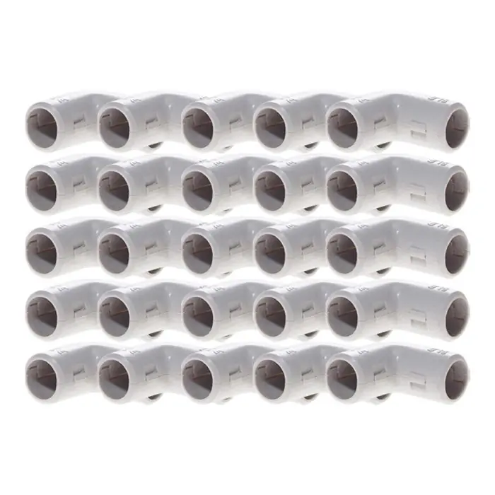 Boîte de 25 coudes IRL Ø25mm gris - IRL‘OC - Eur‘Ohm Commande En Gros