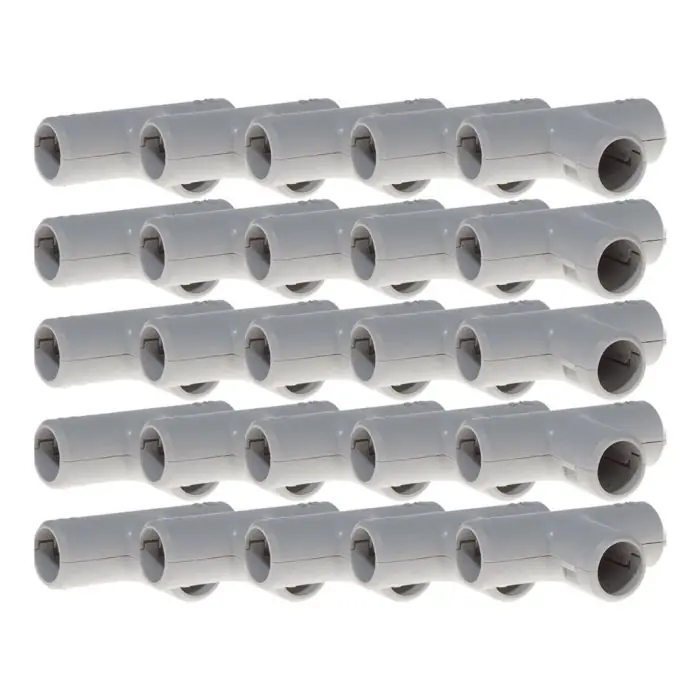 Boîte de 25 tés IRL Ø25mm gris - IRL‘OC - Eur‘Ohm Solde