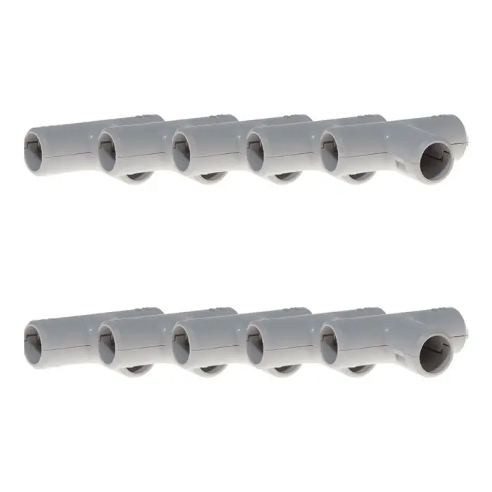 Marque Boîte de 10 tés IRL Ø32mm gris - IRL‘OC - Eur‘Ohm