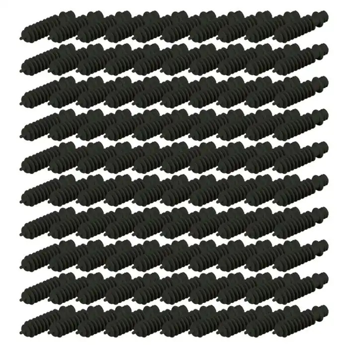 Quantité Limitée Boîte de 100 chevilles de fixation Ø8 pour colliers à embase QUICK, CLICK et SUM‘OHM - noir - Eur‘Ohm
