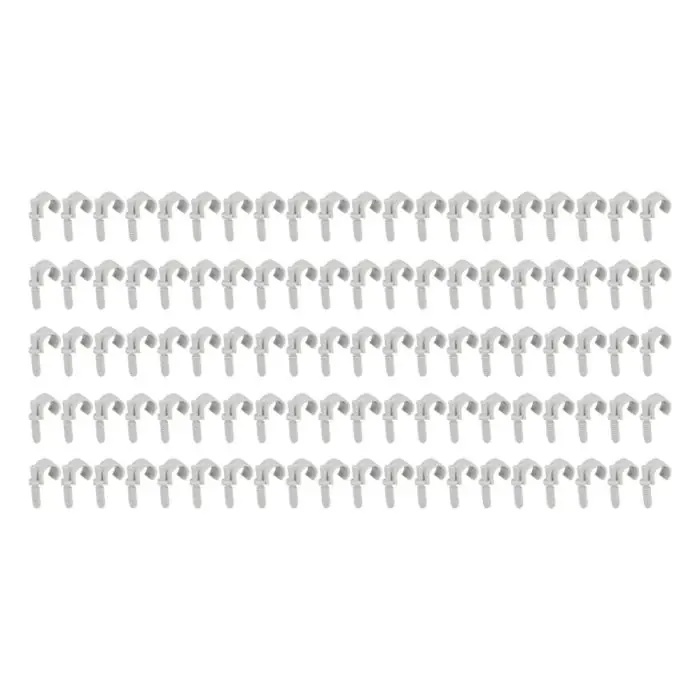Meilleur Prix Boîte de 100 clips "parapluie" simple Ø25 pour tube ICTA ou IRL - Eur‘Ohm