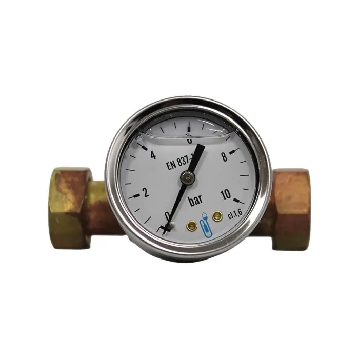 Jaquette prise pression réseau eau FL.3/4‘‘+Mano.Axial 0/10bars Glycé - Arcanaute Prix Choc