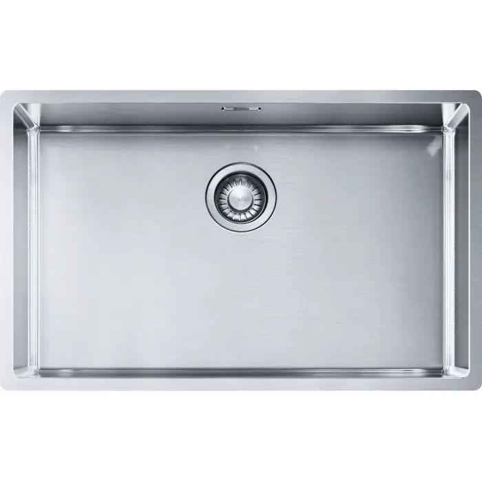 Achetez Aujourd&rsquo;hui Cuve Box inox BXX 110-68 – 725 x 450 x 200 mm – sous-meuble 80 cm – vidage automatique – Franke