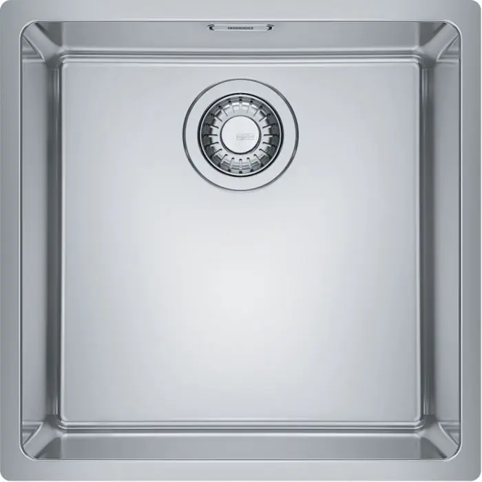 Seulement Aujourd&rsquo;hui Cuve Maris MRX 110-40 inox – 440 x 440 x 180 mm – sous-meuble 50 cm – vidage automatique – Franke