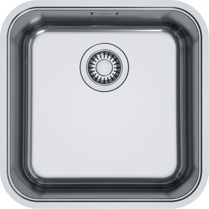 Cuve Smart SRX 110-40 en inox – 441 x 441 x 171 mm – sous-meuble 45 cm – vidage automatique – Franke Paiement Sécurisé