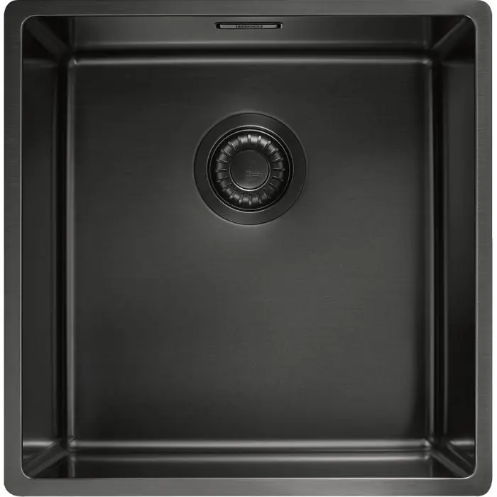 Certifié Cuve Mythos Masterpièce BXM 110-40 anthracite – 440 x 450 x 200 mm – sous-meuble 50 cm – vidage manuel – Franke