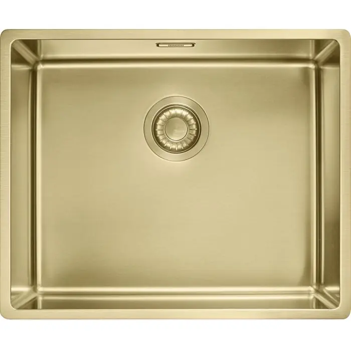 Cuve Mythos Masterpièce BXM 110-50 reflet d‘or - 540 x 450 x 200 mm - sous-meuble 60 cm - Franke Bon Marché