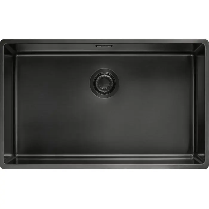 Livraison Express Cuve Mythos Masterpièce BXM 110-68 anthracite - 725 x 450 x 200 mm - sous-meuble 80 cm - vidage manuel - Franke