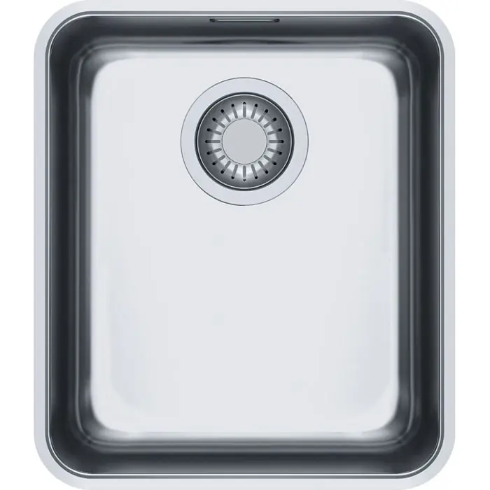 Cuve Aton Inox ANX 110-34 – 370 x 430 x 190 mm- sous-meuble 45 cm – vidage manuel – Franke Dernière Chance