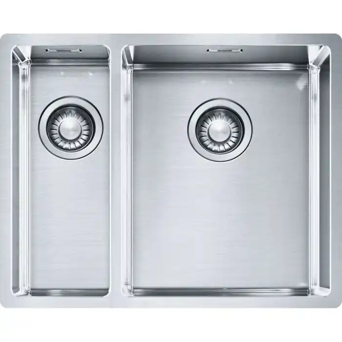 Promotion Saisonnière Cuve Box Inox BXX 160-34-16 - 560 x 450 x 200 mm - sous-meuble 60 cm - vidage automatique - Franke