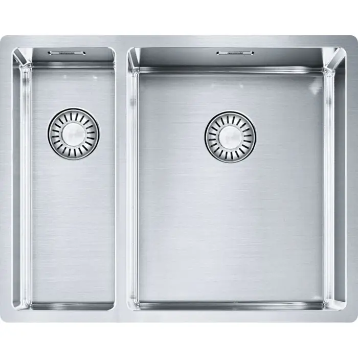 Cuve Box Inox BXX 160-34-16 - 560 x 450 x 200 mm - sous-meuble 60 cm - vidage manuel - Franke Commander Maintenant