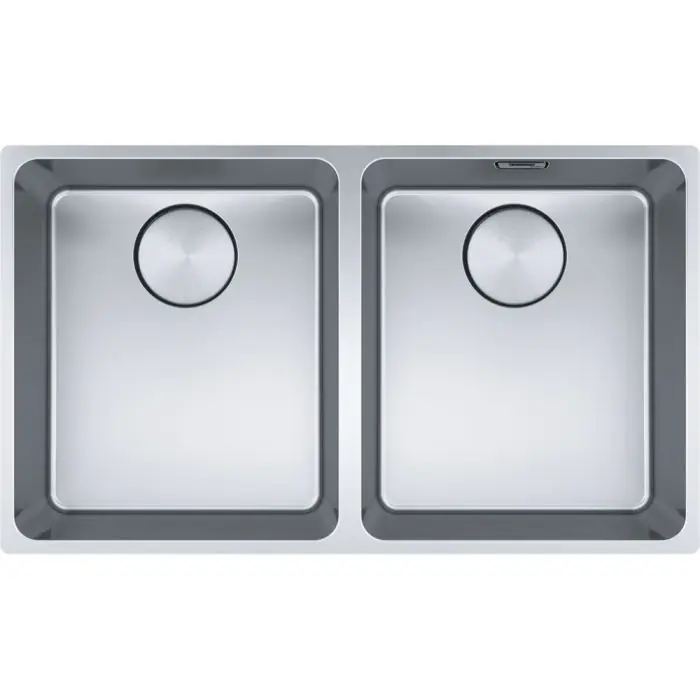 Soldes Cuve Mythos Inox MYX 120-34-34 – 745 x 440 x 200 mm – sous-meuble 80 cm – vidage manuel – Franke