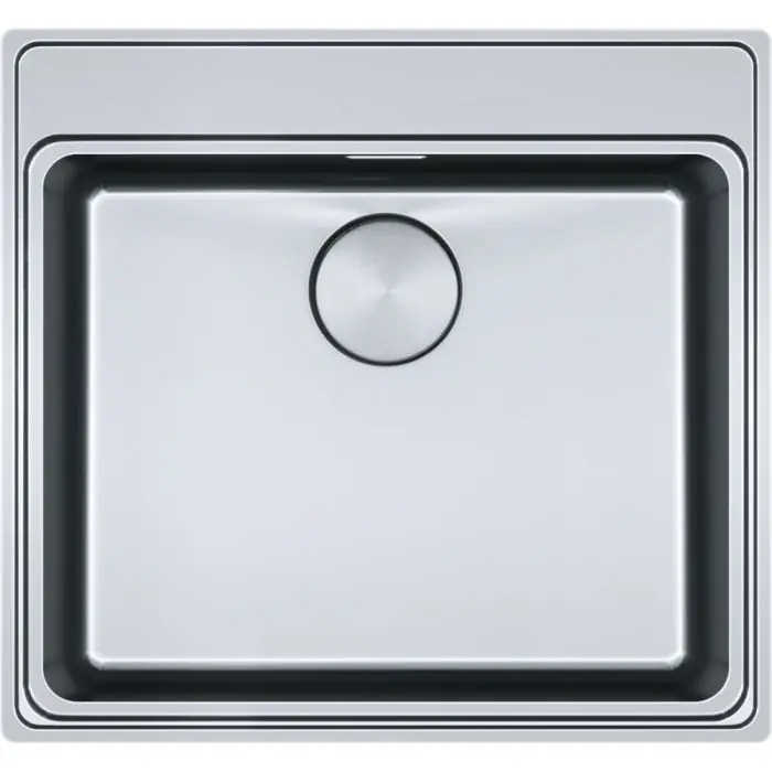 Cuve Mythos MYX 210-50 Inox - 580 x 520 x 200 mm - sous-meuble 60 cm - vidage automatique - Franke Promotion Saisonnière