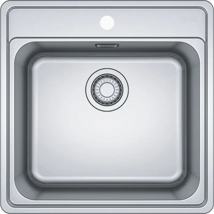 Prix Promo Cuve Bell en inox BCX 610-51 - 510 x 510 x 200 mm - sous-meuble 50 cm - vidage manuel - Franke