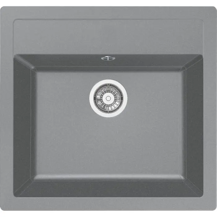 Cuve Sirius 2 Tectonite SID610-510 - Urban Grey - 560 x 530 x 200 mm - sous-meuble 60 cm - vidage manuel - Franke Achat Immédiat