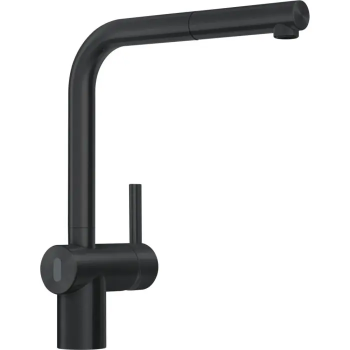 Mitigeur ATLAS NEO SENSOR Tout Inox - douchette monojet - inox noir - sans contact - Franke Certifié