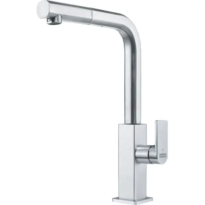 Prix Bas Mitigeur Mythos tout inox douchette monojet - inox - Franke