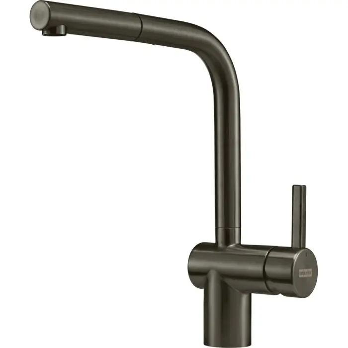 Mitigeur ATLAS neo tout inox - douchette monojet - anthracite - Franke Marque