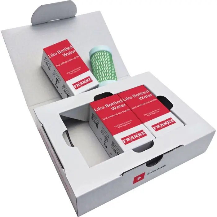 Seulement Aujourd'hui Lot de 3 cartouches Vital Haut Débit - Durée 500 L - Franke