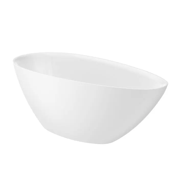 Baignoire en îlot KAUAI 223L en Stonex avec vidage et siphon Expédition Rapide