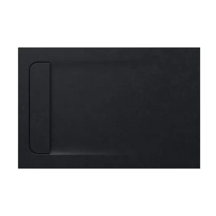 Receveur de douche extra plat en Stonex® Aquos - 1000 x 700 mm - Noir Vente Directe