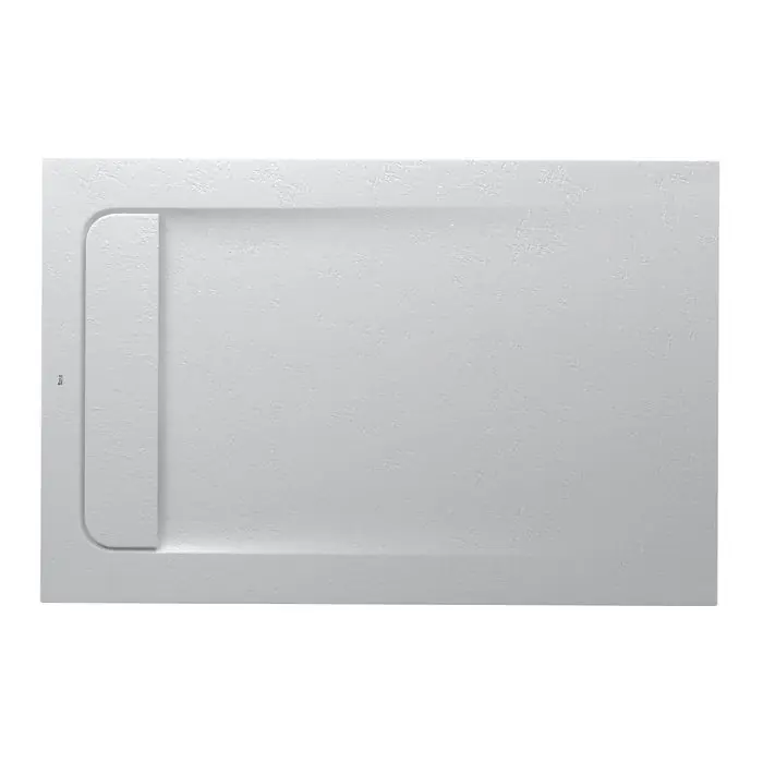 Quantité Limitée Receveur de douche extra plat en Stonex® Aquos - 1000 x 700 mm - Perle
