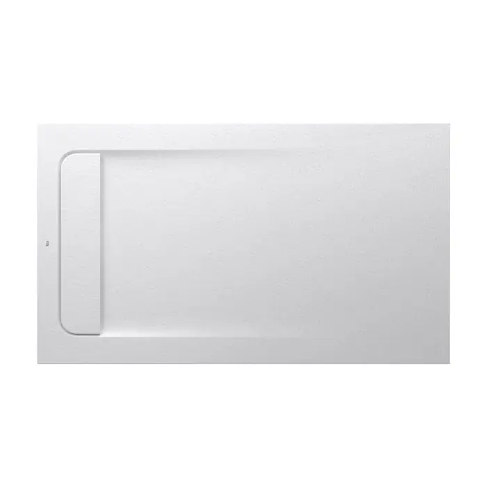 Prix Promo Receveur de douche extra plat en Stonex® Aquos - 1200x700mm - Blanc