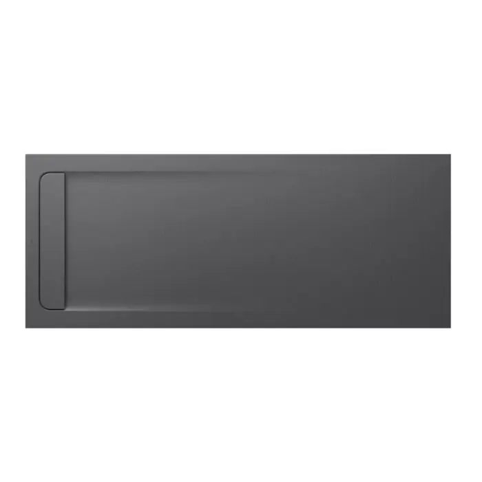 Meilleur Choix Receveur de douche extra plat en Stonex® Aquos - 2000x800mm - Gris Ardoise