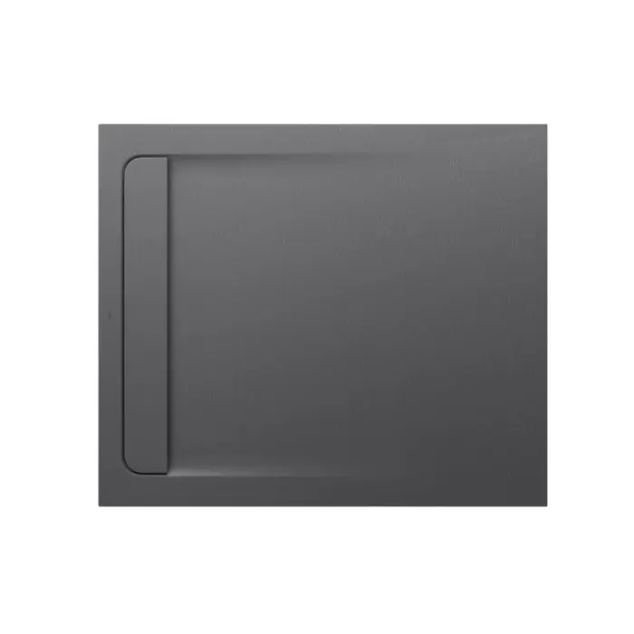 Meilleur Choix Receveur de douche extra plat en Stonex® Aquos - 1000x900mm - Gris Ardoise