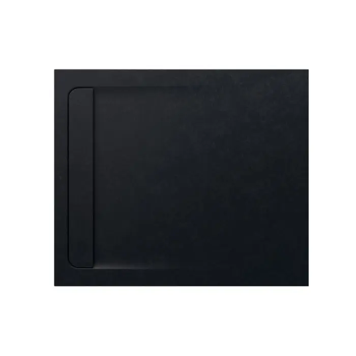 Receveur de douche extra plat en Stonex® Aquos - 1000x900mm - Noir Expédition Rapide
