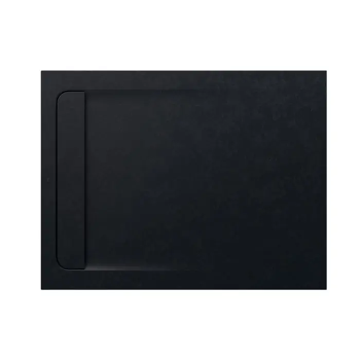 Receveur de douche extra plat en Stonex® Aquos - 1200x900mm - Noir Offre Du Jour