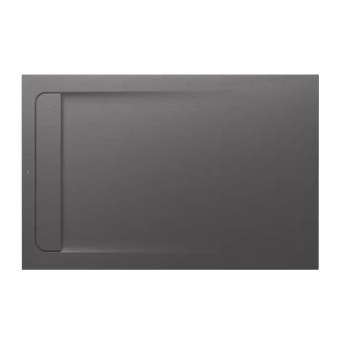 Receveur de douche extra plat en Stonex® Aquos - 1400x900mm - Onyx Achat Immédiat